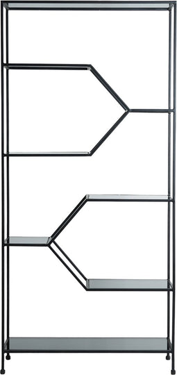 Light & Living Wandkast Aino - 214 x 100cm - Mat Zwart