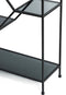 Light & Living Wandkast Aino - 214 x 100cm - Mat Zwart