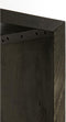 Light & Living Wandkast Sondrio - Mangohout - 190 x 48cm - Mat Zwart