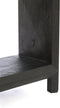 Light & Living Wandkast Sondrio - Mangohout - 190 x 48cm - Mat Zwart