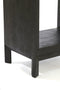 Light & Living Wandkast Sondrio - Mangohout - 190 x 48cm - Mat Zwart
