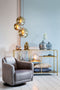 Light & Living Wandkast Ylaya - Goud/Zwart - 140x35x80cm