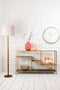 Light & Living Wandkast Yvana - Antiek Goud - 141x37x81cm