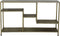 Light & Living Wandkast Yvana - Antiek Goud - 141x37x81cm