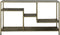 Light & Living Wandkast Yvana - Antiek Goud - 141x37x81cm