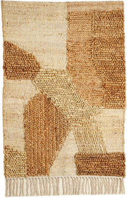 Light & Living Wandkleed Volterro - Jute/katoen - Naturel - 75x100 cm (BxH)