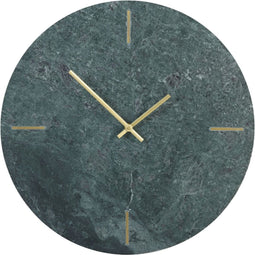 Light & Living Wandklok Daluca - Groen - Ø43cm - Modern - Kerst cadeau - Kerst cadeautjes - Cadeau vrouw - Cadeau man - Cadeau voor haar - Cadeau voor hem - Kerstcadeau - Kerst kado - Kado man - Kado vrouw