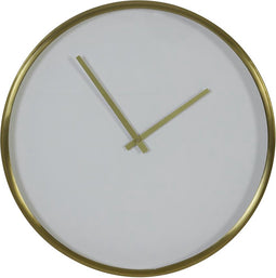 Light & Living Wandklok Seponi - Wit/Goud - Ø41cm