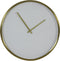 Light & Living Wandklok Seponi - Wit/Goud - Ø41cm