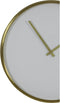 Light & Living Wandklok Seponi - Wit/Goud - Ø41cm