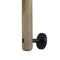 Light & Living Wandlamp Banu - Zwart/Hout - 40x14x44cm - Binnen Landelijk,Retro