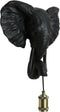 Light & Living Wandlamp Elephant - Zwart - 35x13x36cm - Binnen Modern