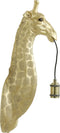 Light & Living Wandlamp Giraffe - Goud - 20,5x19x61cm - Binnen Modern
