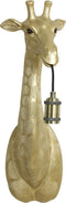 Light & Living Wandlamp Giraffe - Goud - 20,5x19x61cm - Binnen Modern