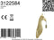 Light & Living Wandlamp Giraffe - Goud - 20,5x19x61cm - Binnen Modern