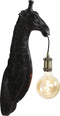 Light & Living Wandlamp Giraffe - Zwart - 20.5x19x61cm - Binnen Modern
