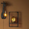 Light & Living Wandlamp Giraffe - Zwart - 20.5x19x61cm - Binnen Modern