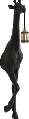 Light & Living Wandlamp Giraffe - Zwart - 24.5x12x75cm - Binnen Modern