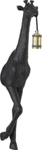 Light & Living Wandlamp Giraffe - Zwart - 24.5x12x75cm - Binnen Modern