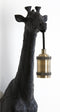 Light & Living Wandlamp Giraffe - Zwart - 24.5x12x75cm - Binnen Modern