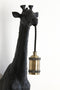 Light & Living Wandlamp Giraffe - Zwart - 24.5x12x75cm - Binnen Modern
