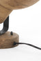 Light & Living Wandlamp Ilanio - Hout - 21x17x19cm - Binnen Industrieel