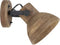 Light & Living Wandlamp Ilanio - Hout - 21x17x19cm - Binnen Industrieel