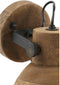 Light & Living Wandlamp Ilanio - Hout - 21x17x19cm - Binnen Industrieel