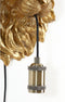Light & Living Wandlamp Lion - Brons - 33.5x19x40.5cm - Binnen Modern