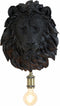 Light & Living Wandlamp Lion - Zwart - 33.5x19x40.5cm - Binnen Modern
