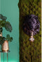 Light & Living Wandlamp Lion - Zwart - 33.5x19x40.5cm - Binnen Modern