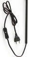 Light & Living Wandlamp Lukaro - Glas - Smoke/Mat Zwart