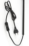Light & Living Wandlamp Lukaro - Glas - Smoke/Mat Zwart