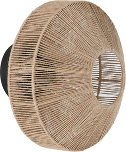 Light & Living Wandlamp Lyra - Bruin - Ø31cm - Binnen Modern