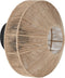 Light & Living Wandlamp Lyra - Bruin - Ø31cm - Binnen Modern