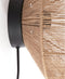 Light & Living Wandlamp Lyra - Bruin - Ø31cm - Binnen Modern