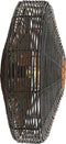 Light & Living Wandlamp Mataka - Zwart - Ø51cm