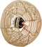 Light & Living Wandlamp Milan - Rotan - Ø40cm - Binnen Bohemian