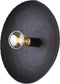 Light & Living Wandlamp Neva - Ø40cm - Mat Zwart