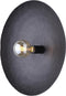 Light & Living - Wandlamp NEVA - Ø50x12cm - Zwart