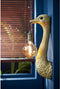 Light & Living Wandlamp Ostrich - Goud - 18x15,5x57,5cm - Binnen Modern