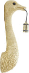 Light & Living Wandlamp Ostrich - Goud - 18x15,5x57,5cm - Binnen Modern
