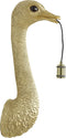 Light & Living Wandlamp Ostrich - Goud - 25x19x72cm - Binnen Modern