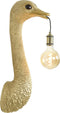 Light & Living Wandlamp Ostrich - Goud - 25x19x72cm - Binnen Modern