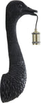 Light & Living Wandlamp Ostrich - Zwart - 18x15.5x57.5cm - Binnen Modern