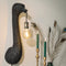 Light & Living Wandlamp Ostrich - Zwart - 25x19x72cm - Binnen Modern