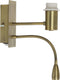 Light & Living - Wandlamp REGINA - 20x11x35cm - Brons