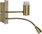Light & Living - Wandlamp REGINA - 20x11x35cm - Brons