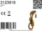 Light & Living Wandlamp Snake - Antiek Brons - 18.5x18x52cm - Binnen Oosters