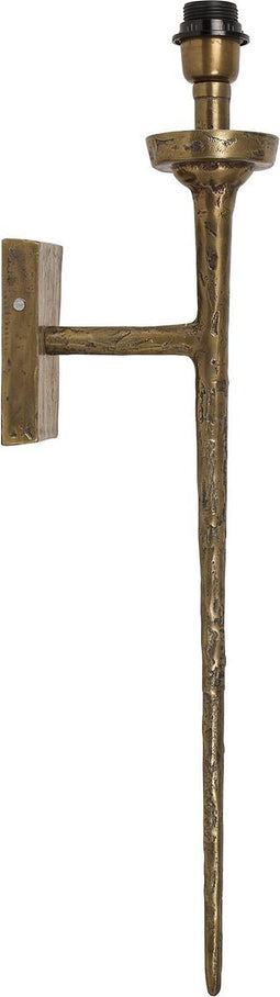 Light & Living Wandlamp Torch - Antiek Brons - 21x9.5x75cm - Binnen Modern